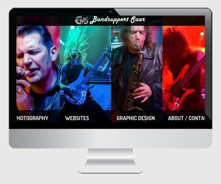 Website Band Musik