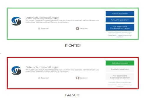 datenschutz Einstellungen